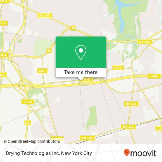 Mapa de Drying Technologies Inc