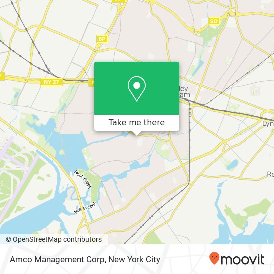 Amco Management Corp map