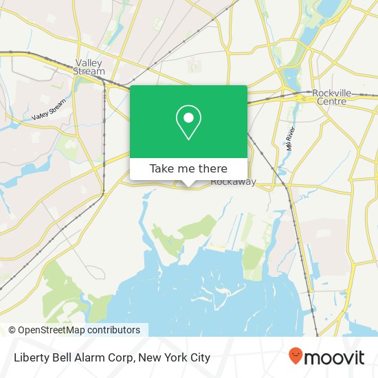 Liberty Bell Alarm Corp map
