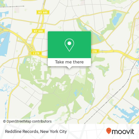 Reddline Records map