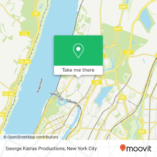 George Karras Productions map