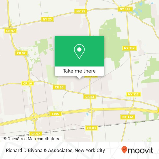Richard D Bivona & Associates map