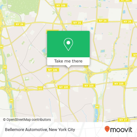 Mapa de Bellemore Automotive