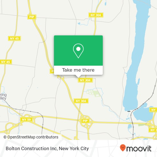 Mapa de Bolton Construction Inc