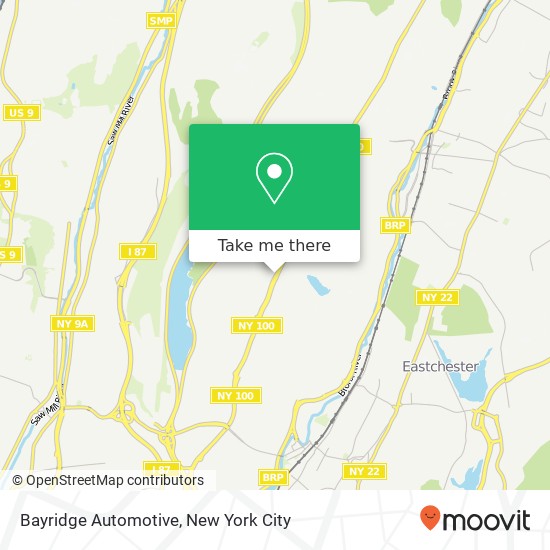 Mapa de Bayridge Automotive