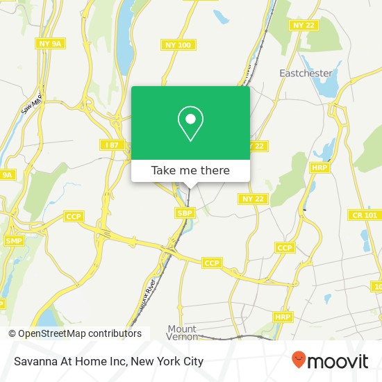 Savanna At Home Inc map