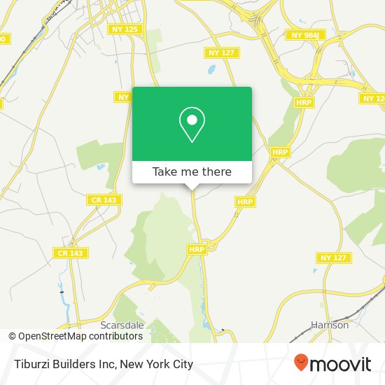 Tiburzi Builders Inc map