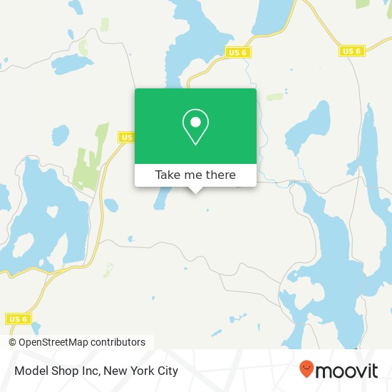 Mapa de Model Shop Inc