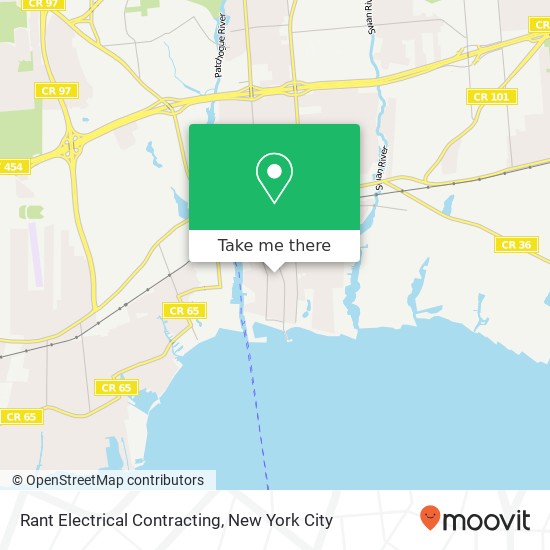 Rant Electrical Contracting map