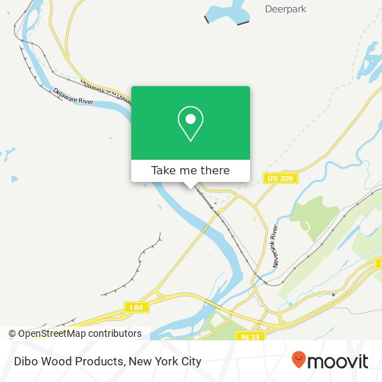 Mapa de Dibo Wood Products
