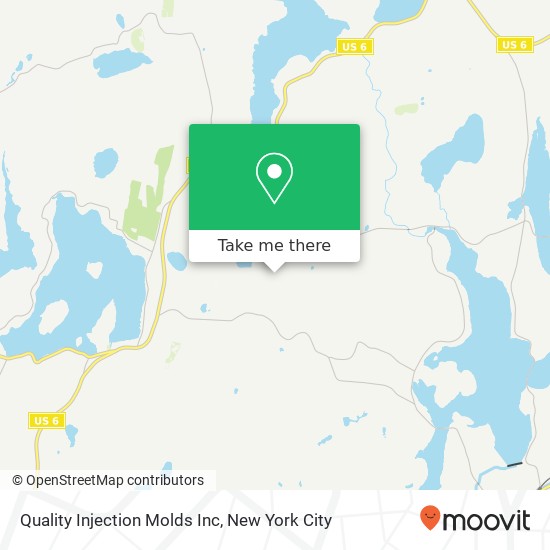 Quality Injection Molds Inc map