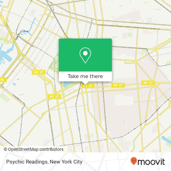 Psychic Readings map