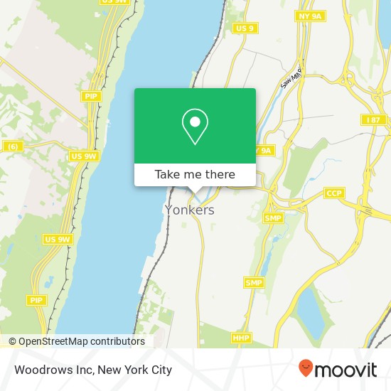 Woodrows Inc map