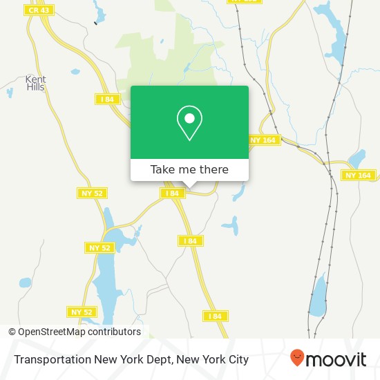 Mapa de Transportation New York Dept