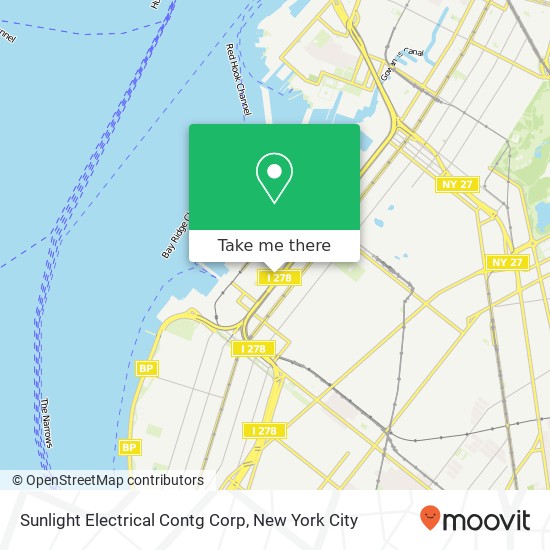 Mapa de Sunlight Electrical Contg Corp