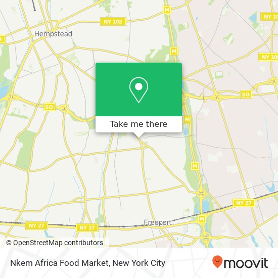 Nkem Africa Food Market map