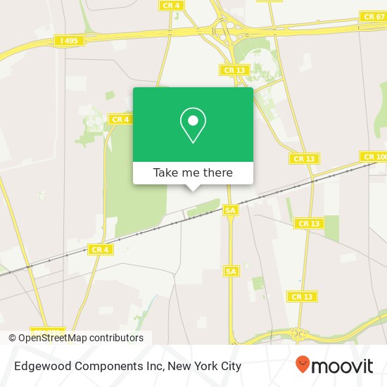 Edgewood Components Inc map