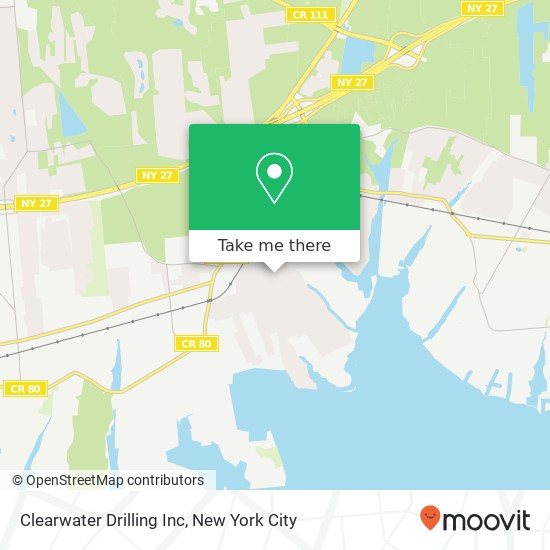 Mapa de Clearwater Drilling Inc