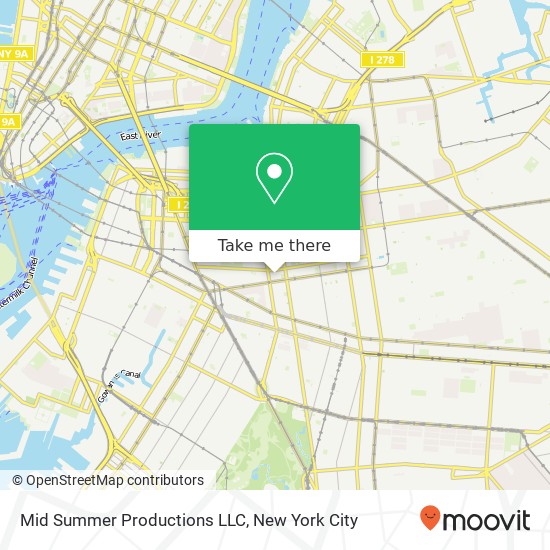 Mid Summer Productions LLC map