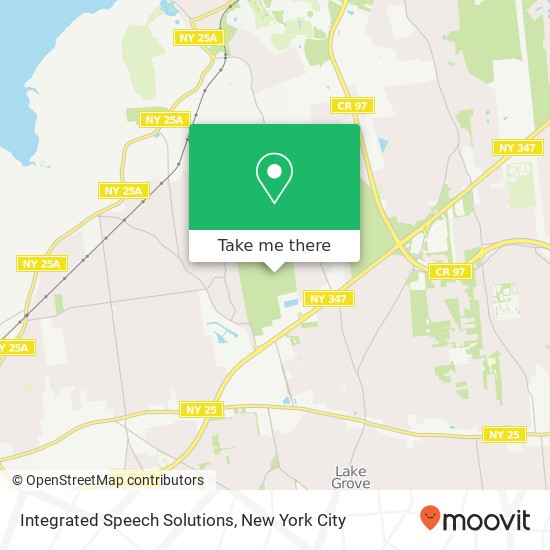 Mapa de Integrated Speech Solutions