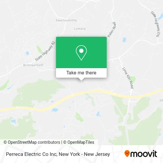 Perreca Electric Co Inc map