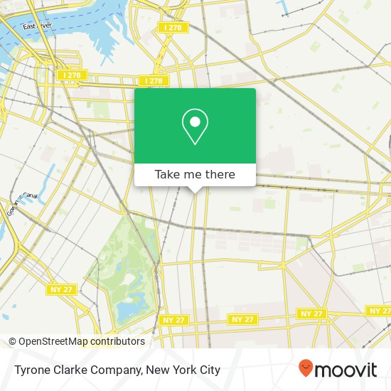 Tyrone Clarke Company map