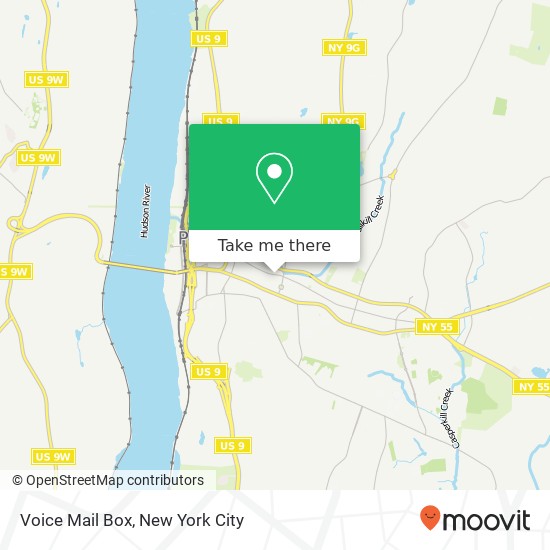 Mapa de Voice Mail Box