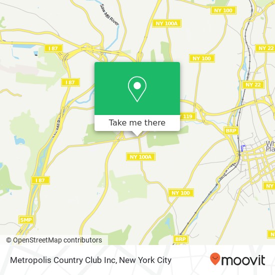 Metropolis Country Club Inc map