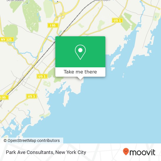 Mapa de Park Ave Consultants