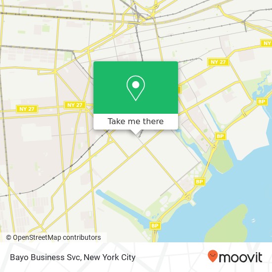 Bayo Business Svc map