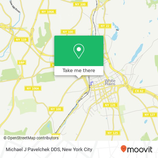 Michael J Pavelchek DDS map