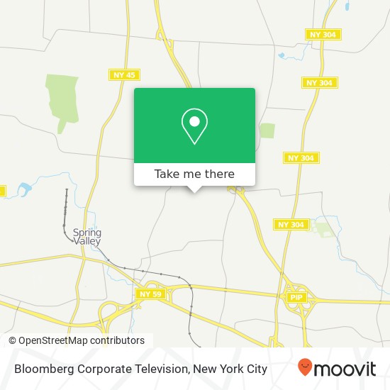 Mapa de Bloomberg Corporate Television