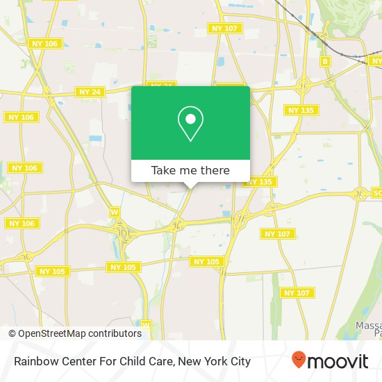 Mapa de Rainbow Center For Child Care