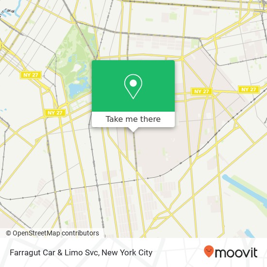 Mapa de Farragut Car & Limo Svc