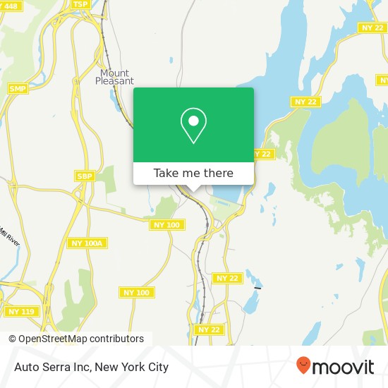 Auto Serra Inc map