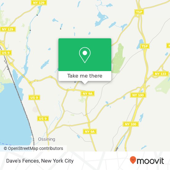 Mapa de Dave's Fences