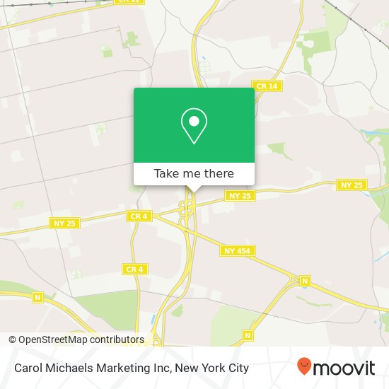 Carol Michaels Marketing Inc map