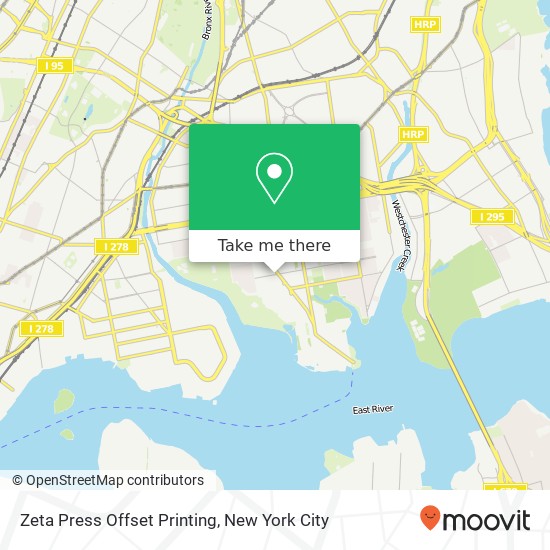 Mapa de Zeta Press Offset Printing