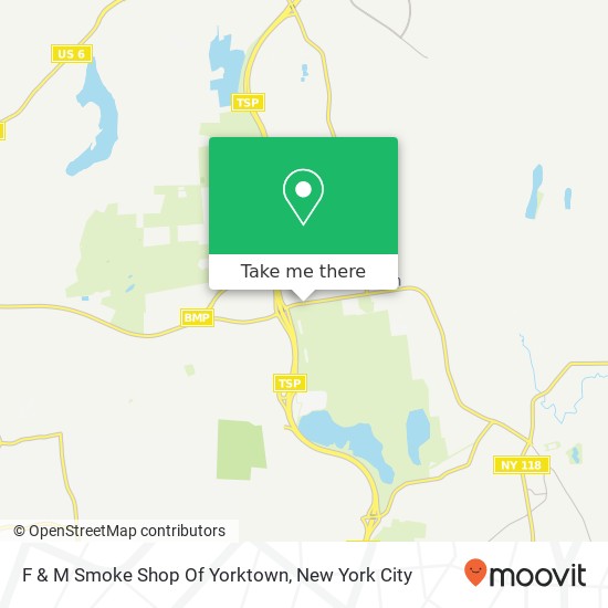 Mapa de F & M Smoke Shop Of Yorktown