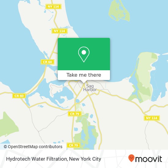 Hydrotech Water Filtration map