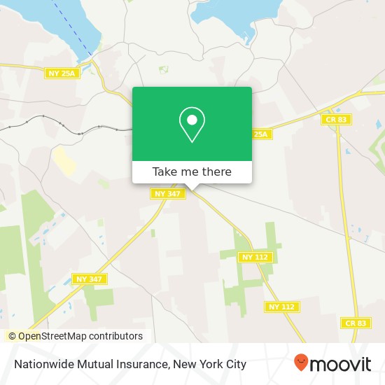 Mapa de Nationwide Mutual Insurance