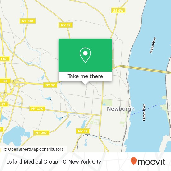 Mapa de Oxford Medical Group PC