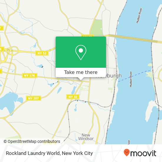 Rockland Laundry World map