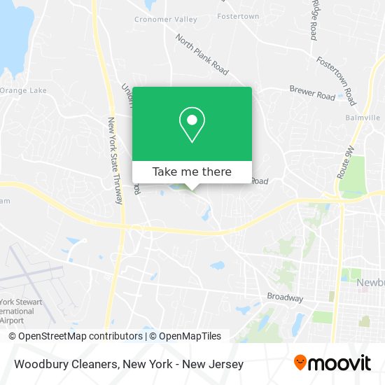 Mapa de Woodbury Cleaners