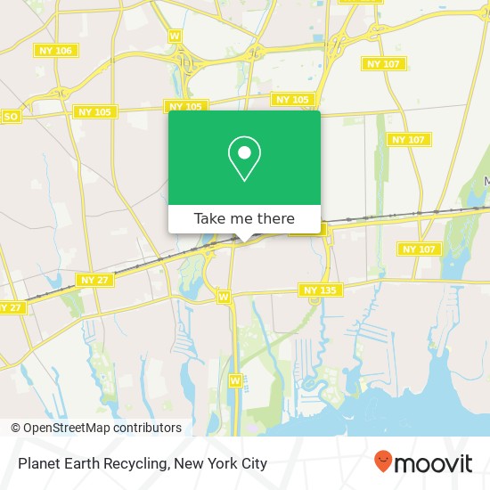 Mapa de Planet Earth Recycling