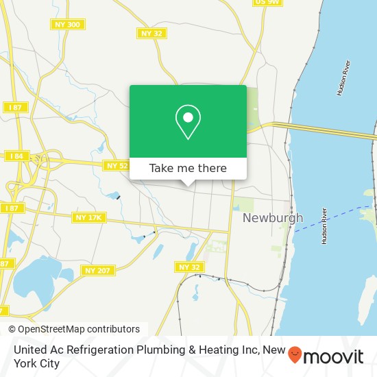 Mapa de United Ac Refrigeration Plumbing & Heating Inc