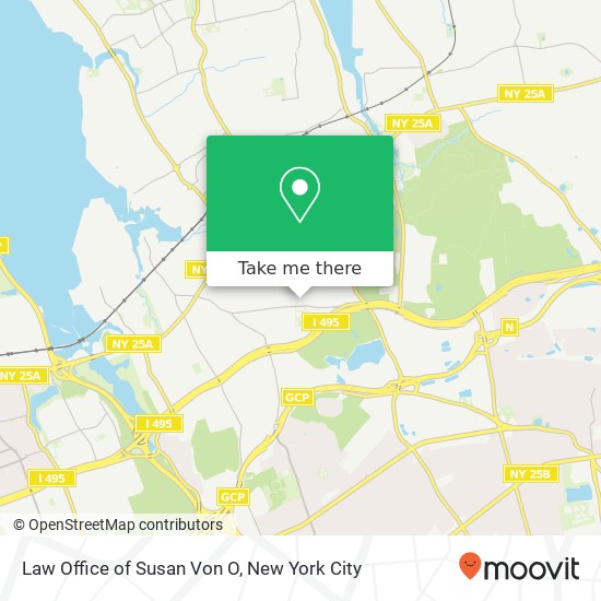 Mapa de Law Office of Susan Von O