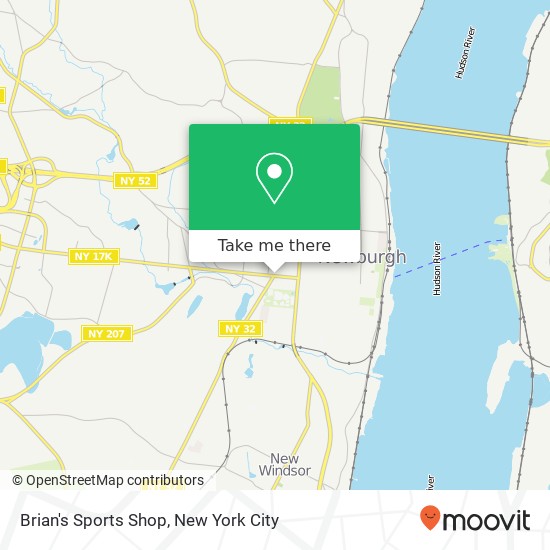 Brian's Sports Shop map