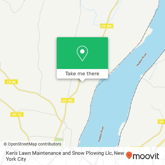 Ken's Lawn Maintenance and Snow Plowing Llc map