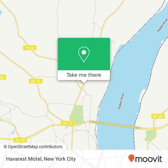 Havarest Motel map